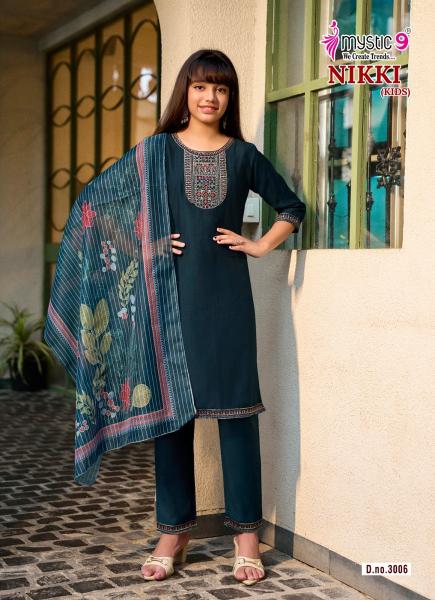 Mystic9 nikki (kids) vol 3 double layered kurti wholesale